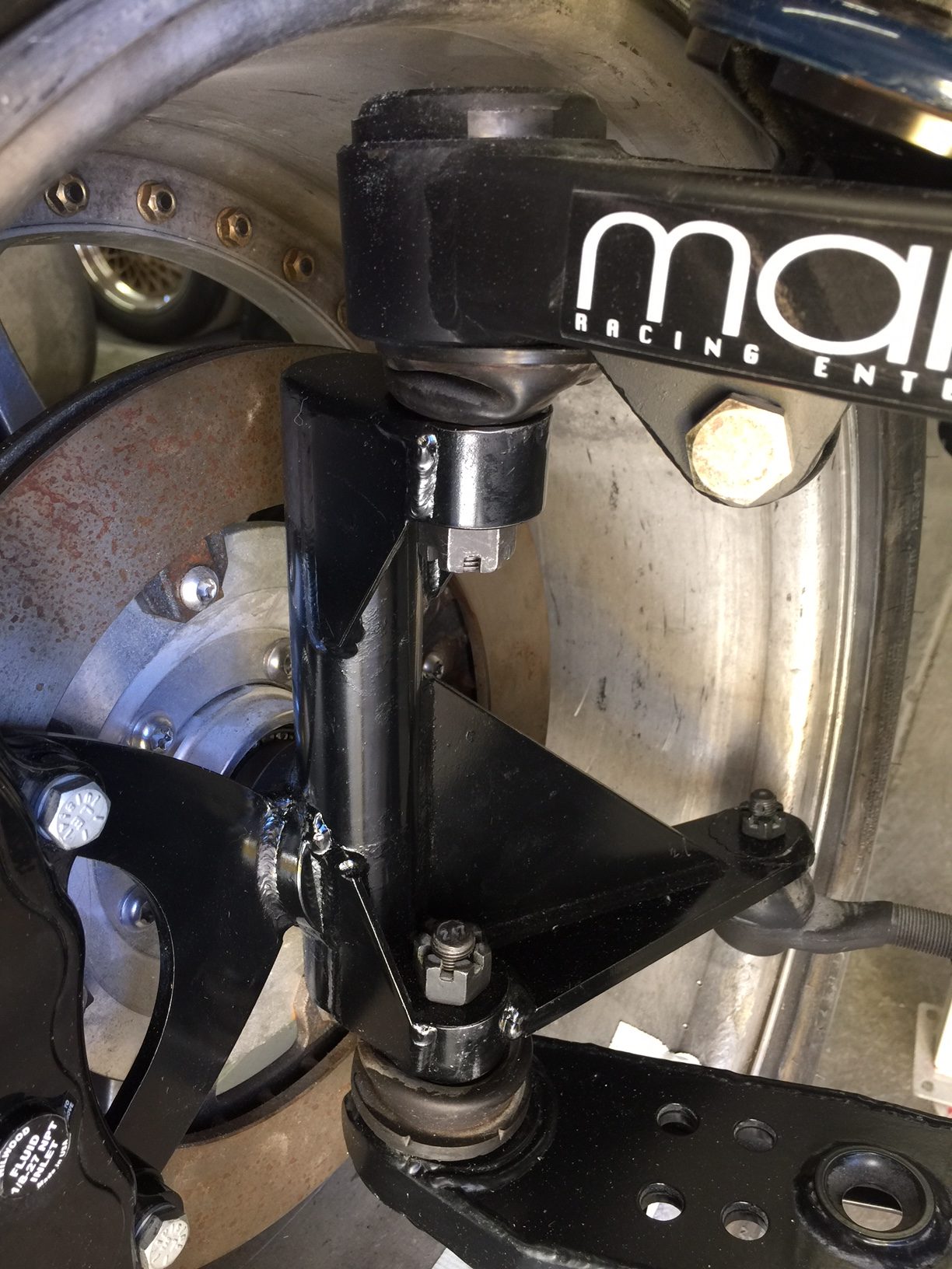 1" Drop Spindles for 196570 Ford Mustangs Maier Racing