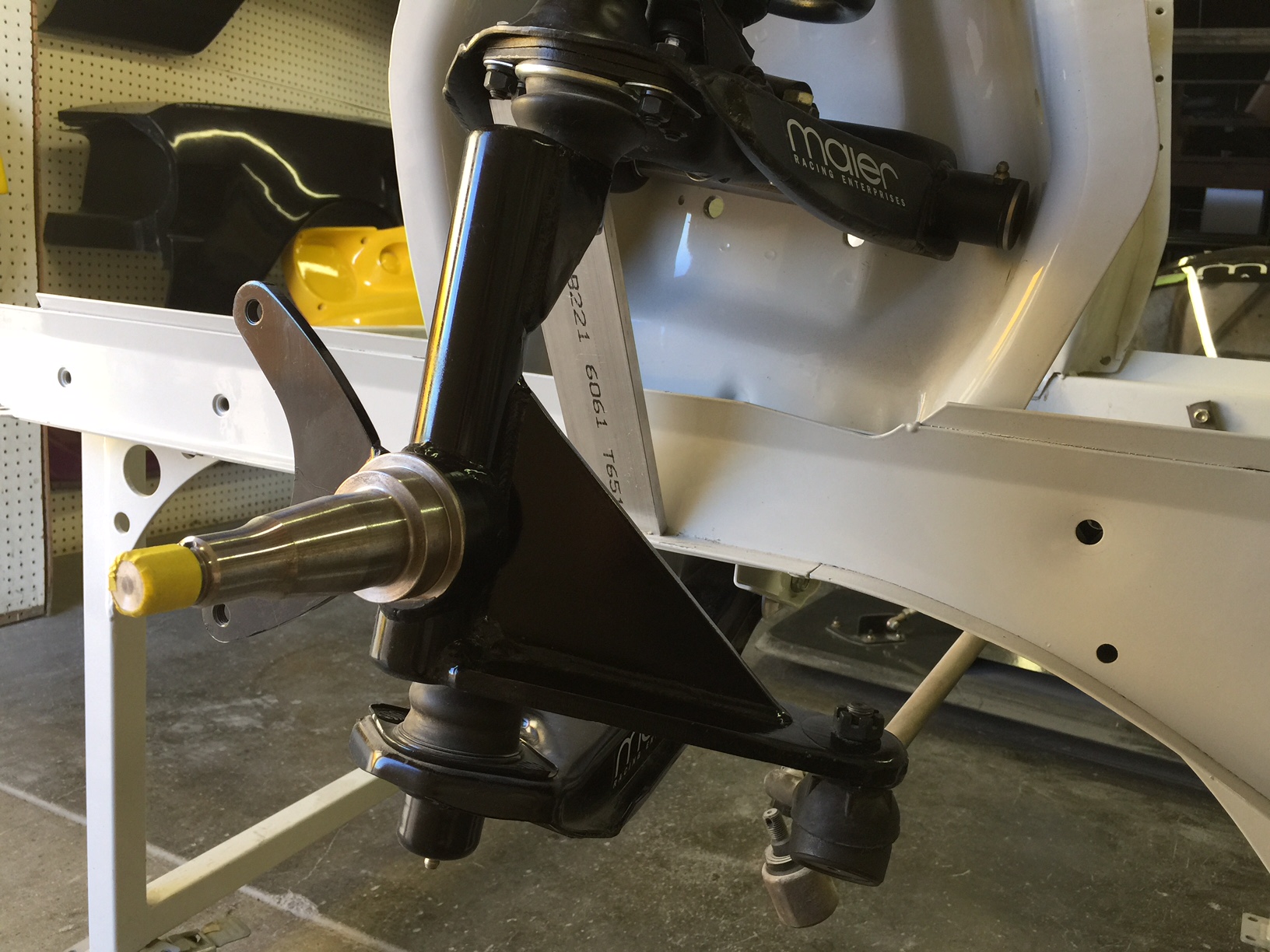 1" Drop Spindles for 196570 Ford Mustangs Maier Racing