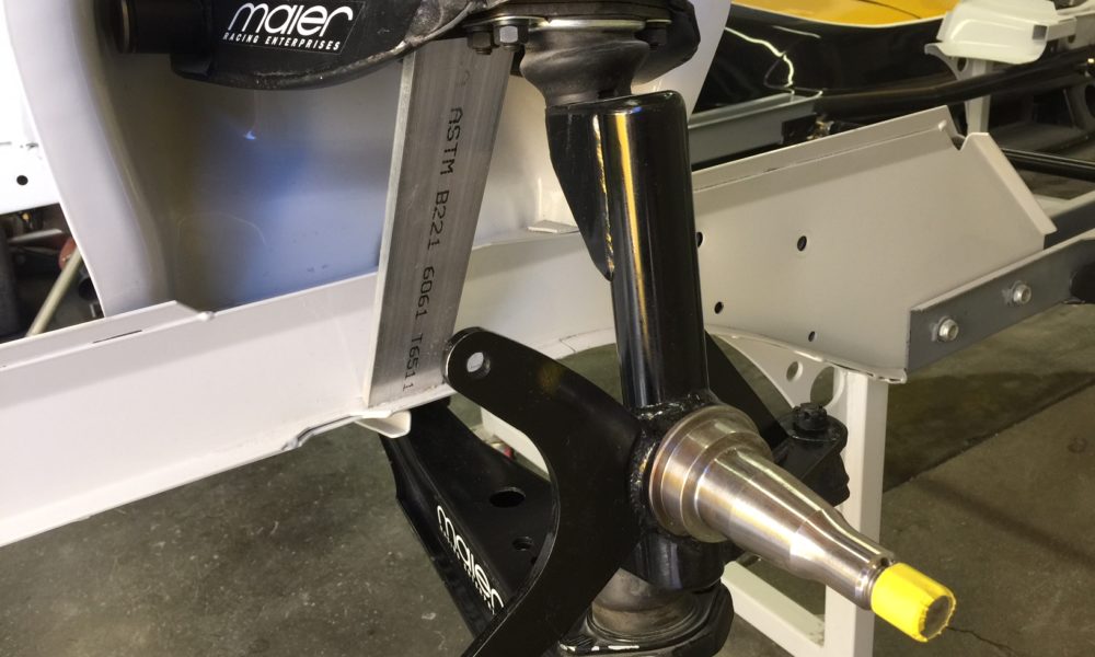 1" Drop Spindles for 196570 Ford Mustangs Maier Racing