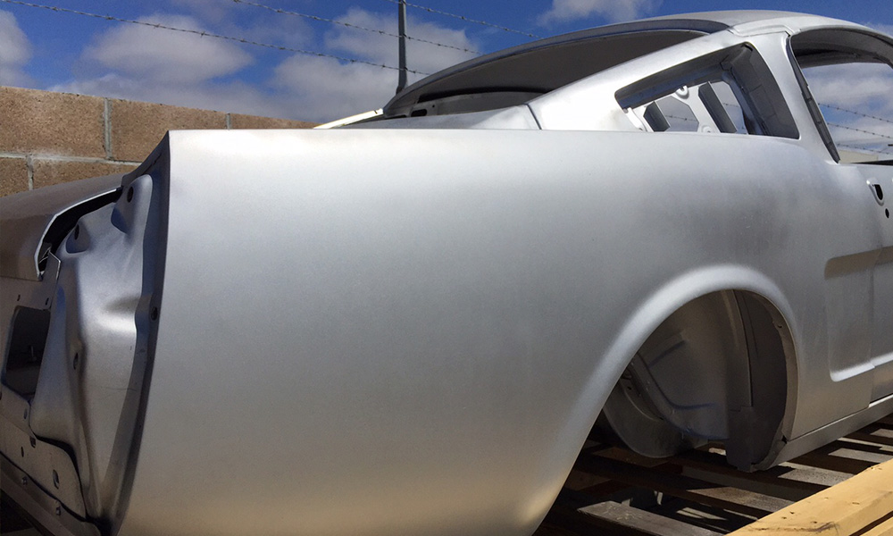 rc mustang body shell