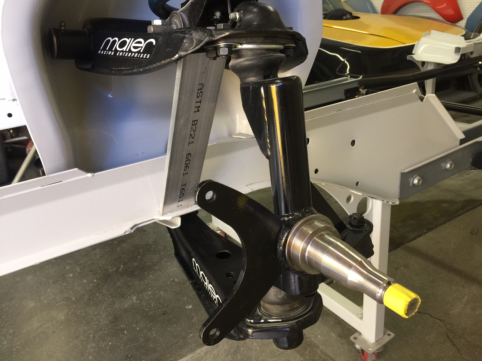 1" Drop Spindles for 196570 Ford Mustangs Maier Racing