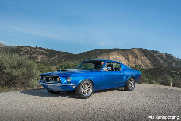 67-68 Mustang Hood w/ Shelby Style Scoop - Image 4
