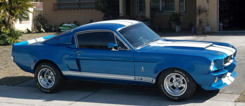 65-66 Hood w/ 67 Shelby Style Scoop - Maier Racing