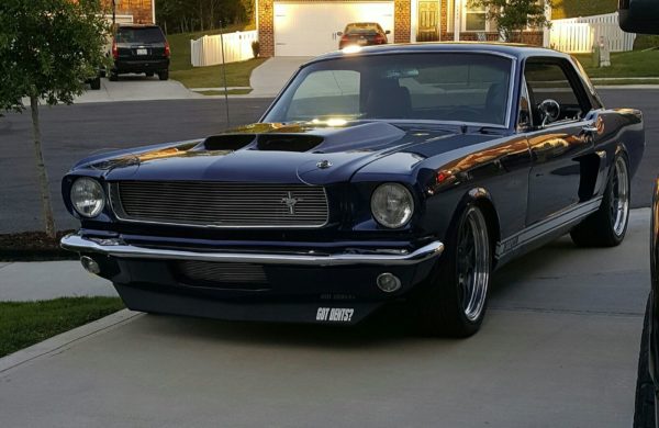 65-66 Hood w/ Highrise Shelby Style Scoop - Image 2