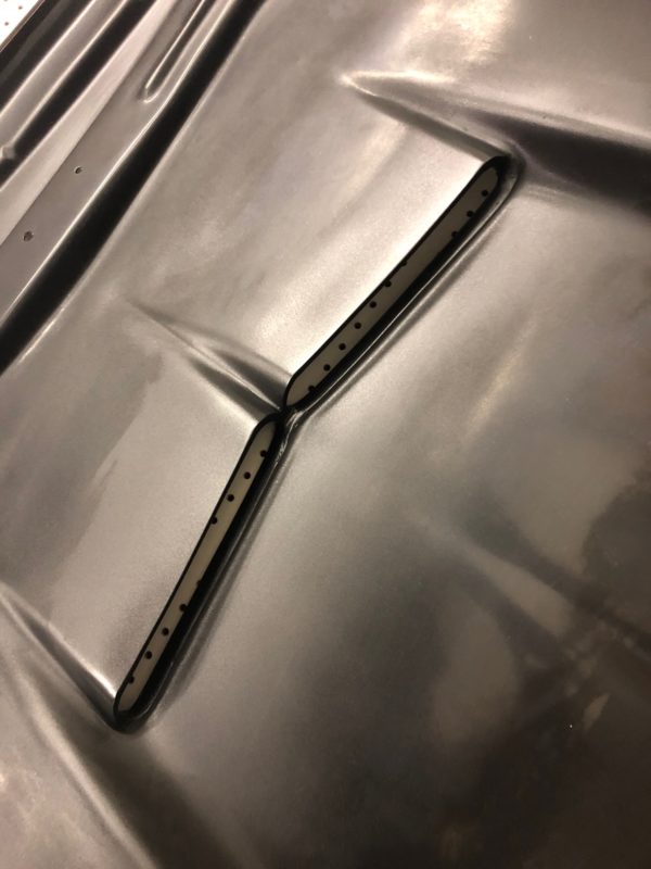 65-66 Hood w/ Highrise Shelby Style Scoop - Image 3