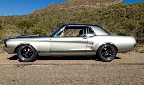 67-68 Mustang Hood w/ Highrise Shelby Style Scoop - Image 11