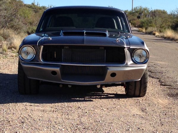 67-68 Mustang Hood w/ Highrise Shelby Style Scoop - Image 9